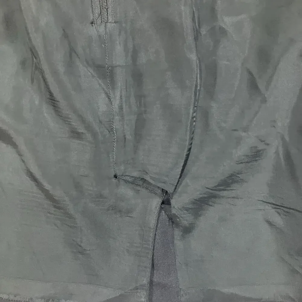 Vintage Eddie Bauer Aka Women's Size 6 Black Pencil Skirt 100% Wool Office Siren - Picture 5 of 11